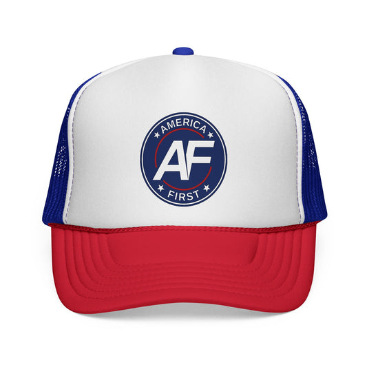 AF Logo Trucker Cap — Vintage Circle Mesh Hat