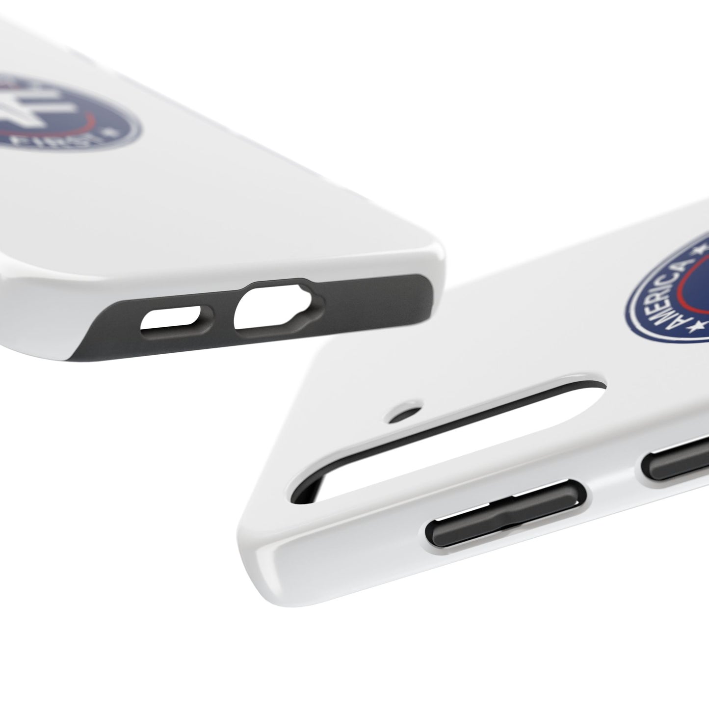 America First AF Logo Tough Phone Case — Patriotic Protective iPhone Case