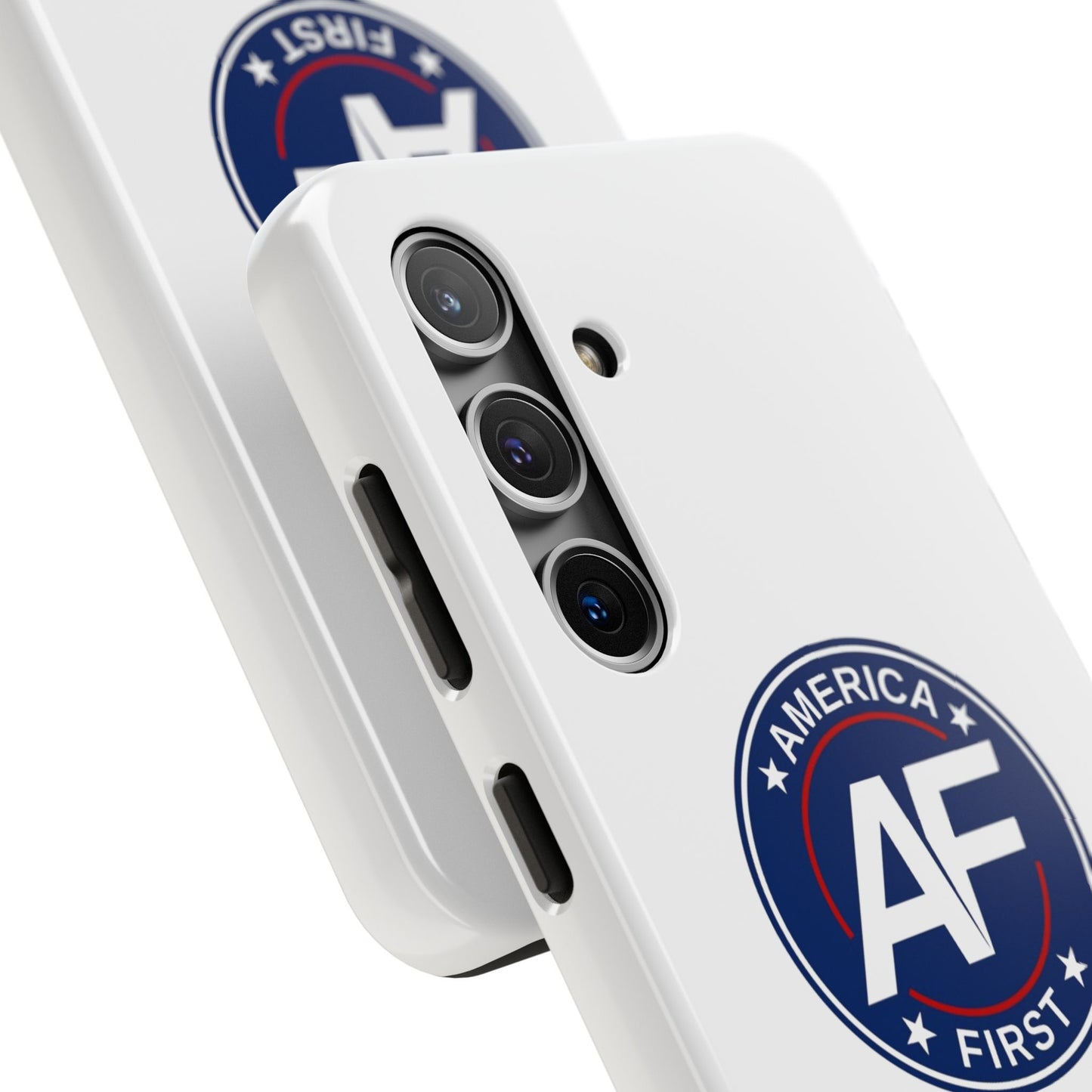 America First AF Logo Tough Phone Case — Patriotic Protective iPhone Case