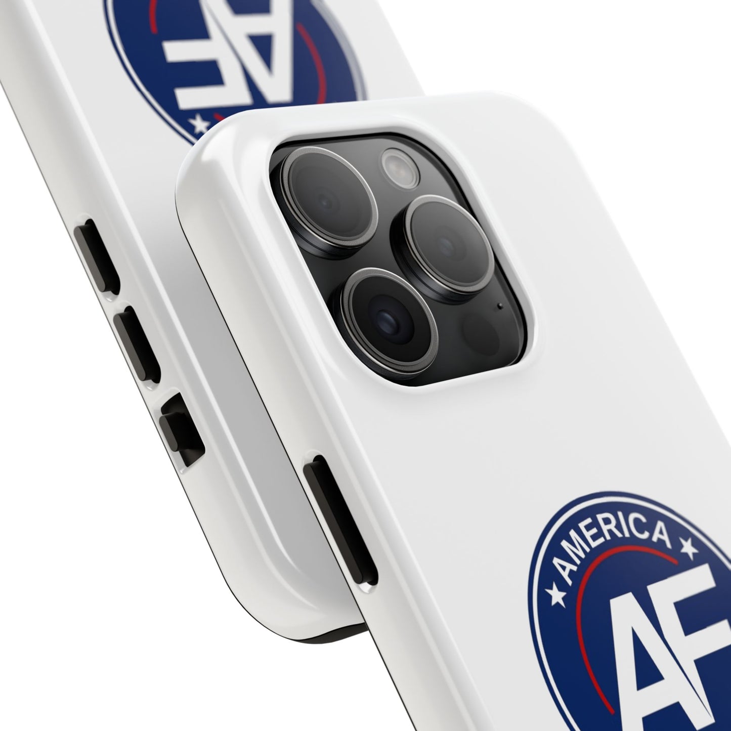 America First AF Logo Tough Phone Case — Patriotic Protective iPhone Case