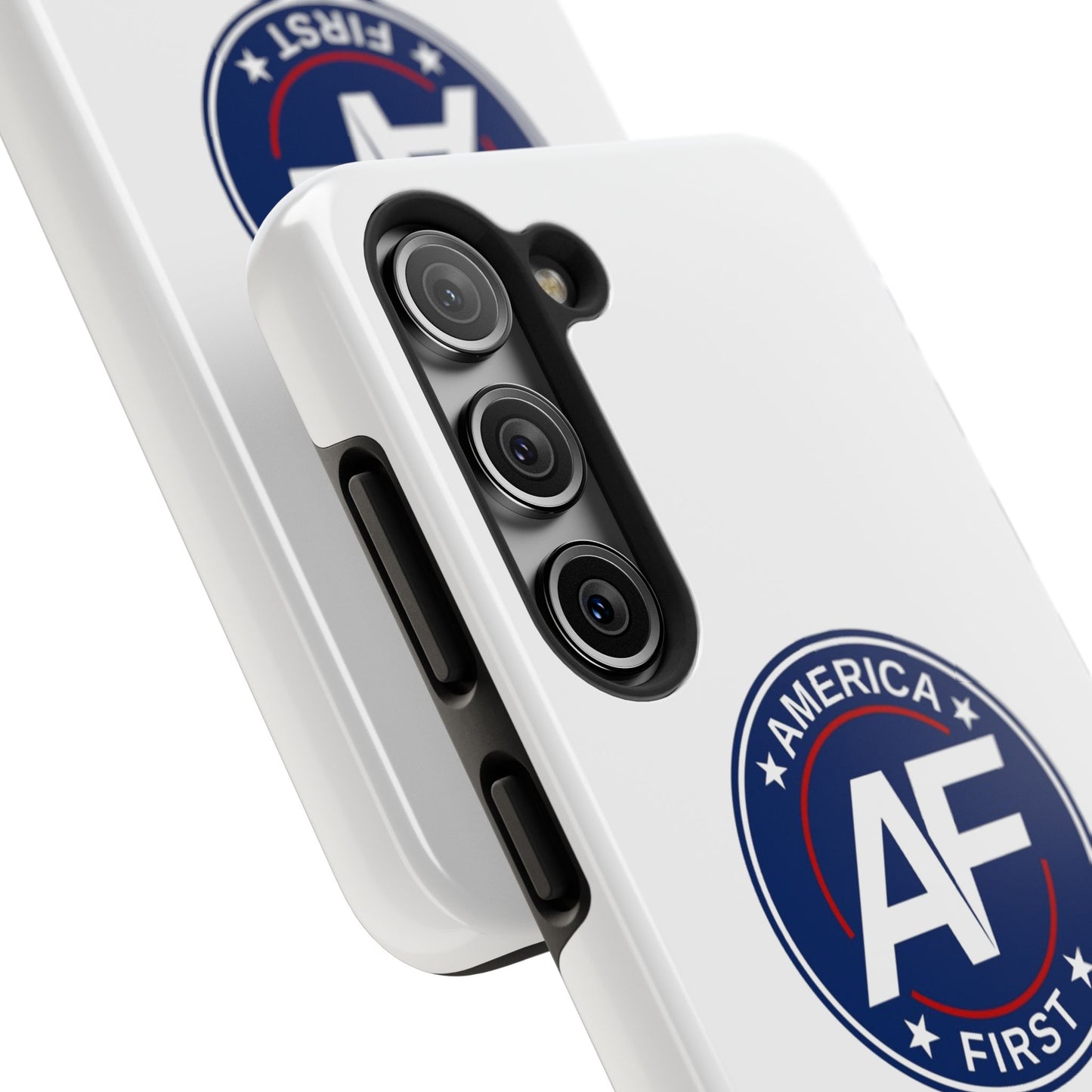 America First AF Logo Tough Phone Case — Patriotic Protective iPhone Case