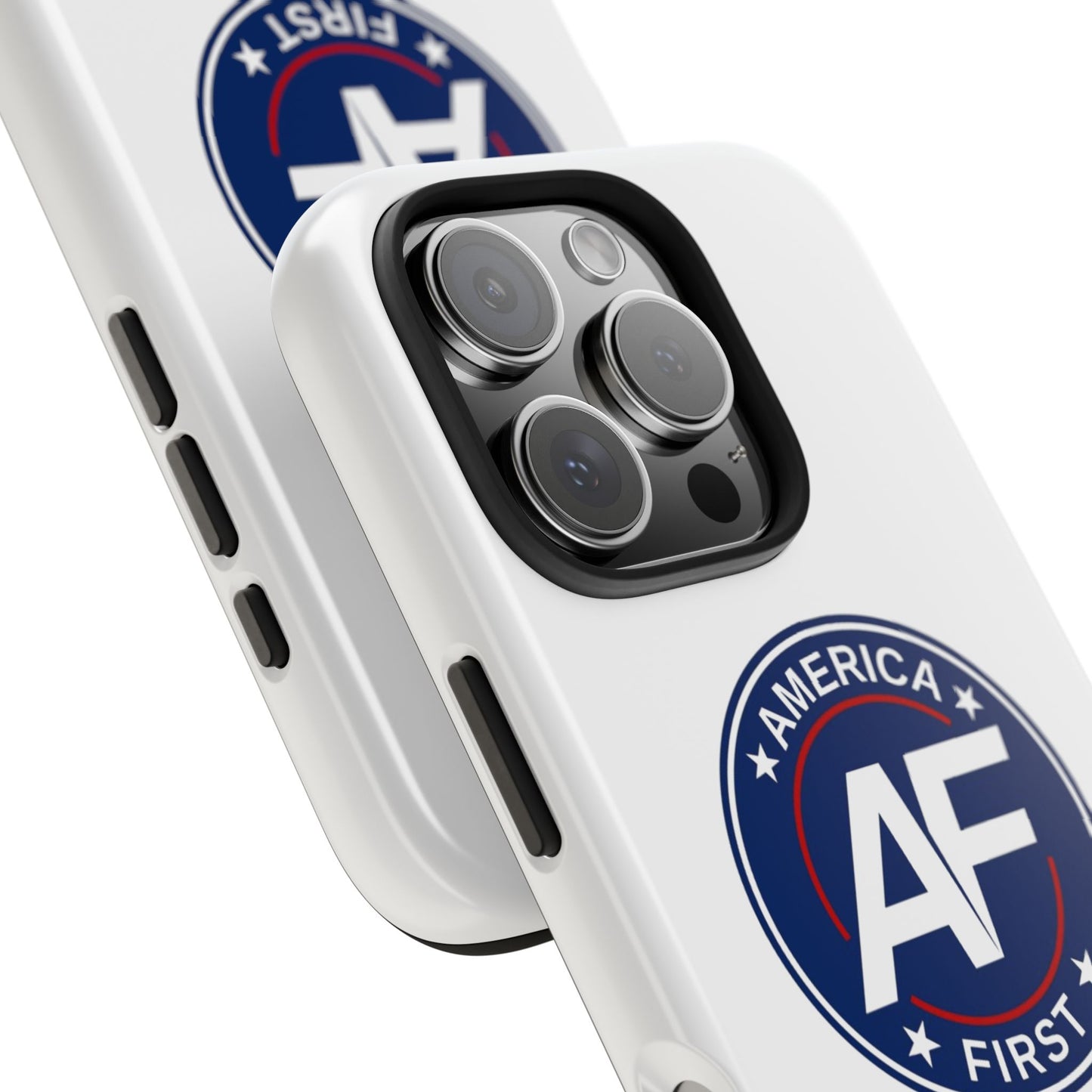 America First AF Logo Tough Phone Case — Patriotic Protective iPhone Case