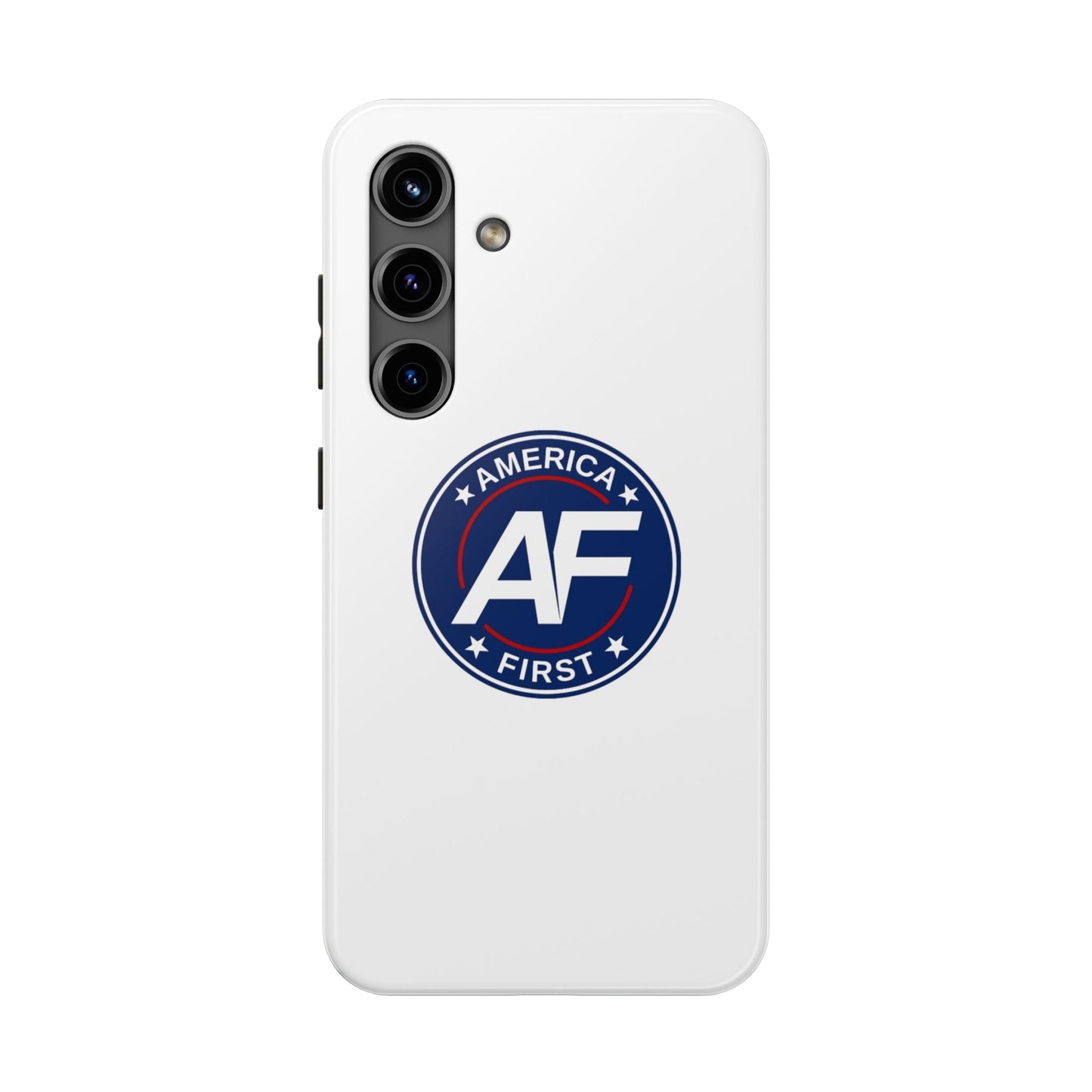 America First AF Logo Tough Phone Case — Patriotic Protective iPhone Case