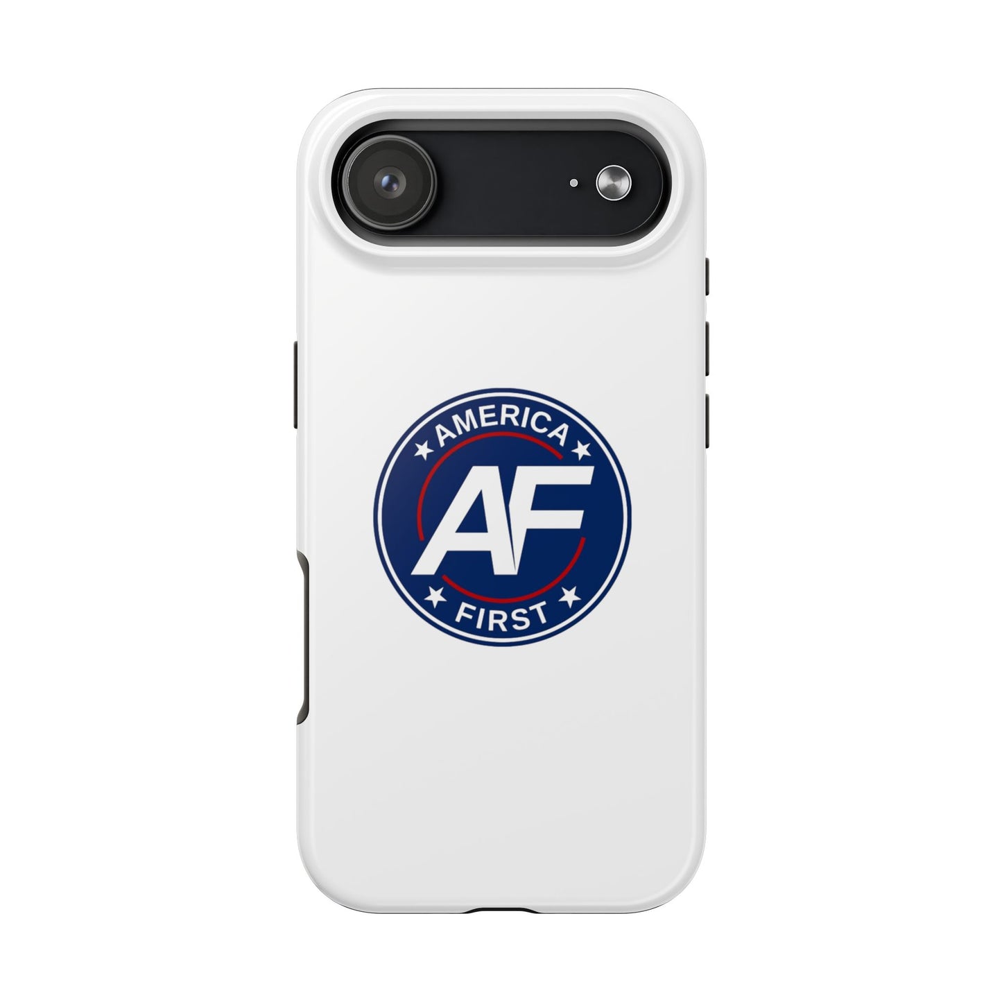 America First AF Logo Tough Phone Case — Patriotic Protective iPhone Case