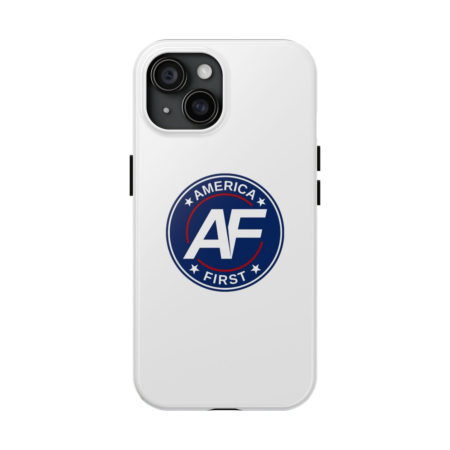 America First AF Logo Tough Phone Case — Patriotic Protective iPhone Case