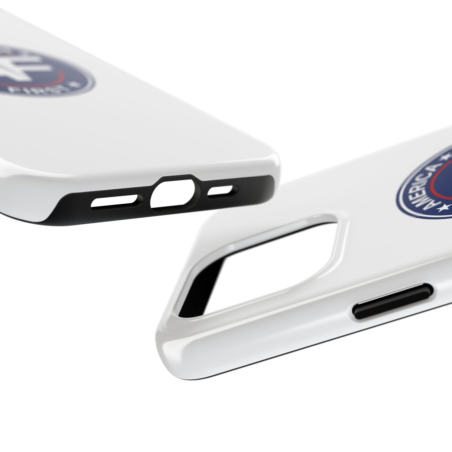 America First AF Logo Tough Phone Case — Patriotic Protective iPhone Case