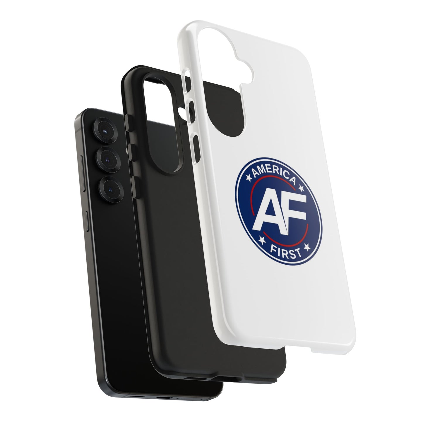 America First AF Logo Tough Phone Case — Patriotic Protective iPhone Case