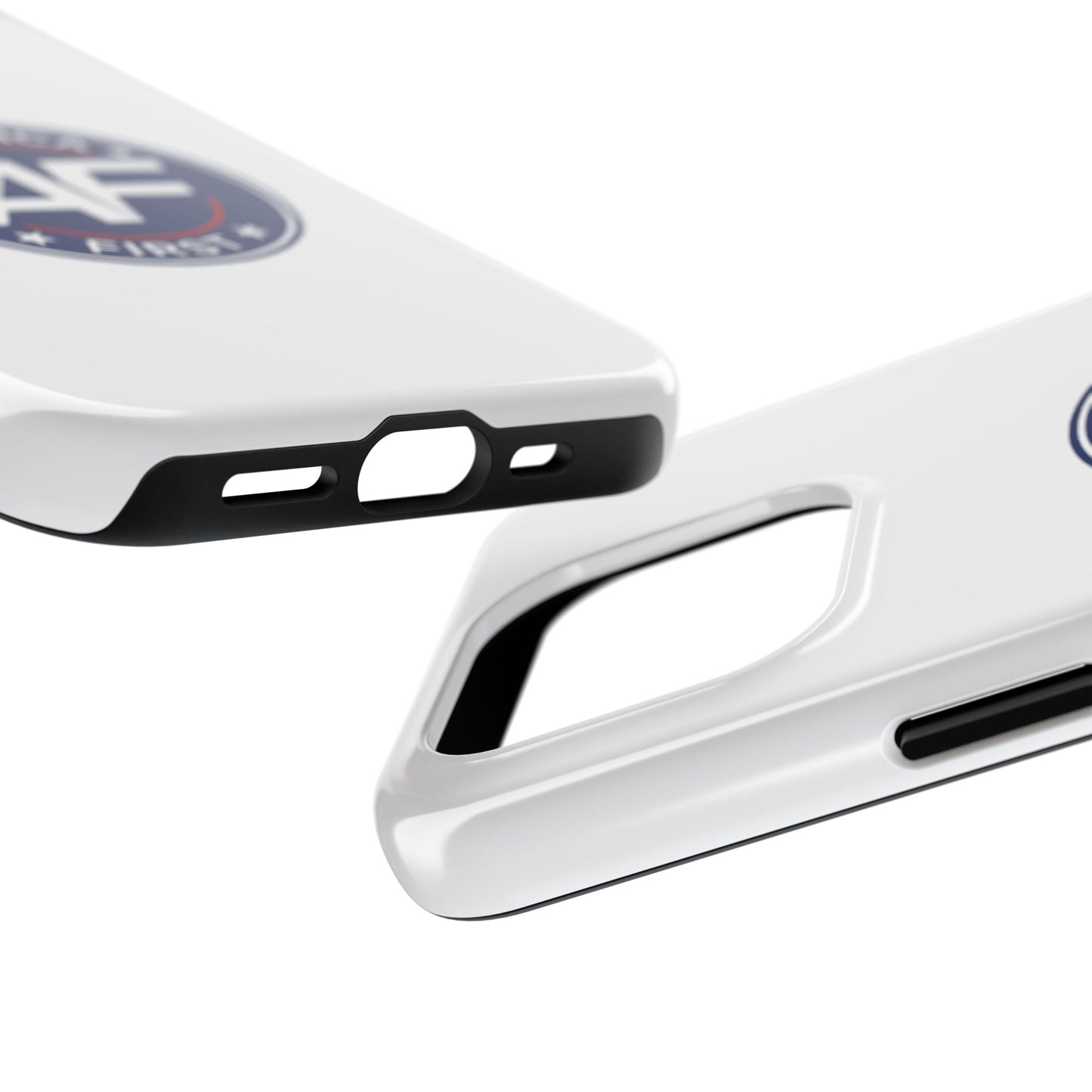 America First AF Logo Tough Phone Case — Patriotic Protective iPhone Case