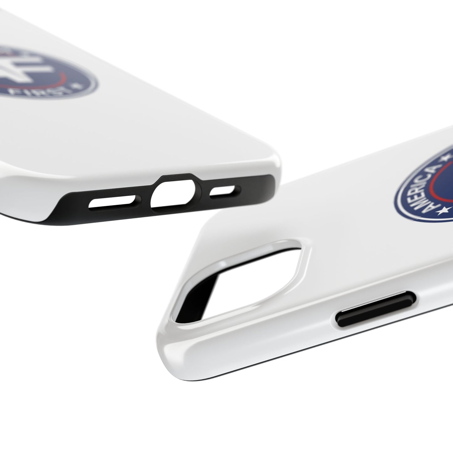 America First AF Logo Tough Phone Case — Patriotic Protective iPhone Case